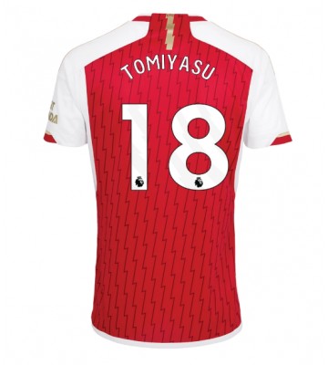 Arsenal Takehiro Tomiyasu #18 Hemmatröja 2023-24 Kortärmad